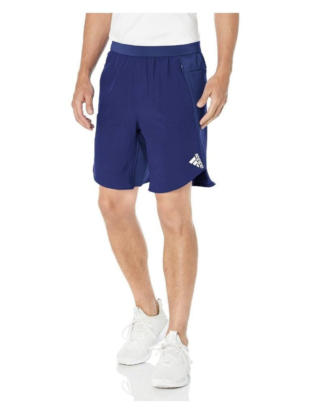 adidas Men's Aeroready Designed For Move Training Shorts Blue 3XL $46 Value